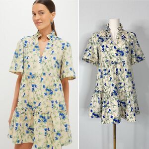 Tuckernuck Blue Floral Mini Dress